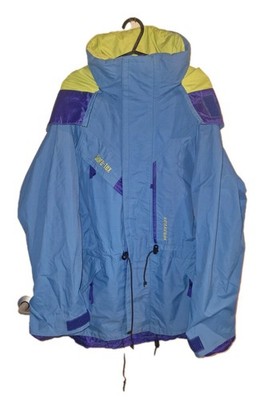 Womens Vintage 90s Sprayway GoreTex Blue Hiking Ski Jacket Coat UK Medium 12