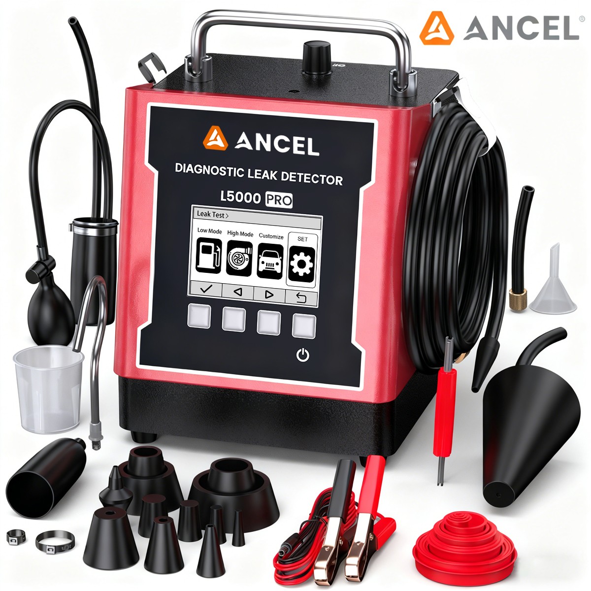ANCEL L5000 PRO EVAP Smoke Machine Built-In Pump Pressure Decay ...