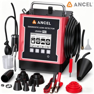 ANCEL L5000 PRO EVAP Smoke Machine Built-In Pump Pressure Decay & Vacuum Tester