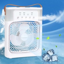 Portable Air Conditioner - Mini Air Cooler with 90° Oscillation, 3 Wind Speeds