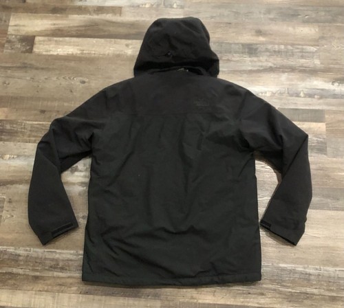 The North Face Mens Medium Black Insulated Hyvent Hooded Zip Jacket - Picture 5 of 8