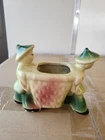 Shawnee Pottery Planter Asian Coolies Carrying Basket #537 USA GUC