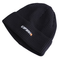 Icepeak Herren MüTze StrickmüTze Beanie WintermüTze WollmüTze Schwarz