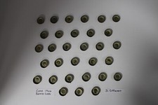 Coke Cola bottle caps 1966 lot of 31 different, Gale Sayers Rookie, Dick Butkus