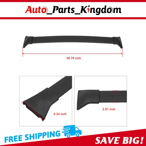 Barra transversal portaequipajes de techo para 16-19Mazda CX-3 2,0 L aluminio impermeable - Imagen 2 de 10