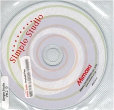 Mimaki Simple Studio software CD with Product key for CJV30 printers