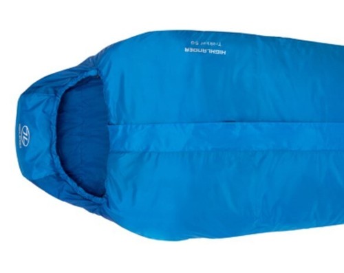 Saco de dormir momia Highlander Trekker 50, azul - Rango de temperatura: -2°C a +12°C - Imagen 3 de 5