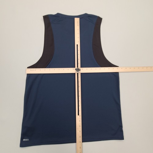 PUMA Shirt Mens Medium Blue Tank Top Casual Training Athletic Tee Drycell Gym - Picture 3 of 9