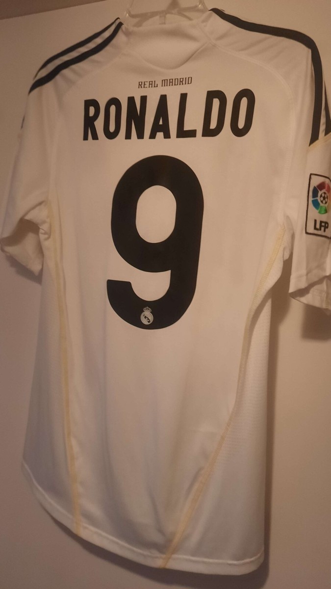 Rare Ronaldo 2009 Real Madrid Home Jersey - Vintage Galáctico