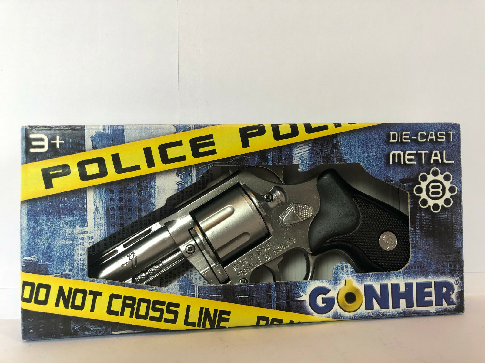 2 Spielzeug-Revolver Mit Saugnäpfen & Polizeiabzeichen - Sicherer Spielspaß Für Kinder