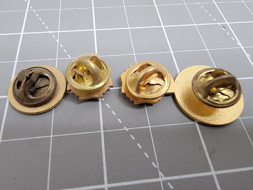 Pins Medals Lot of (4) United States Naval Reserve 1965 Copper Tone - Picture 9 of 11