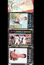 1971 Topps Holiday Baseball Rack Pack World Series, Tommy Reynolds RC & J Laboy