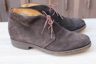 CHAUSSURE BOOTS CHURCH'S "RYDER" DAIM 36,5 SUPER ETAT WOMEN'S SHOES - Photo 1/4
