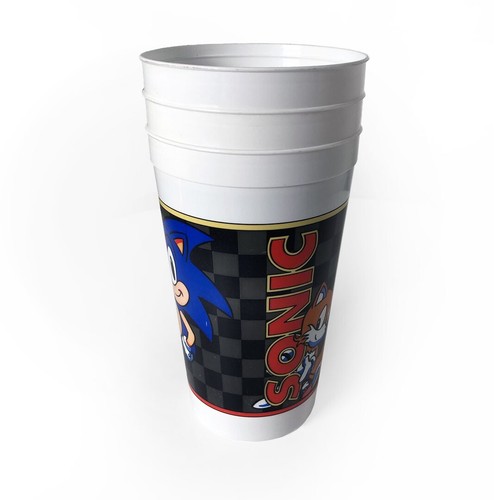 Sonic The Hedgehog 1991 Kunststoff Promo Cup Sonic & Tails - Bild 4 von 4