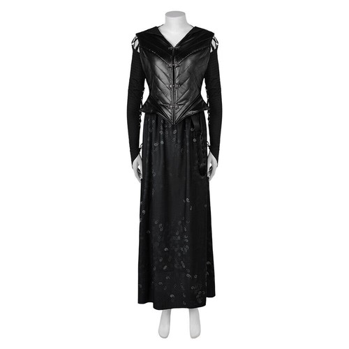 Costume cosplay Harry Potter Bellatrix Lestrange abito nero abiti di Halloween - Foto 4 di 56