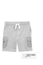 CARTER  S  Pull-On Knit Cargo Shorts Toddler Boy Sz 4T