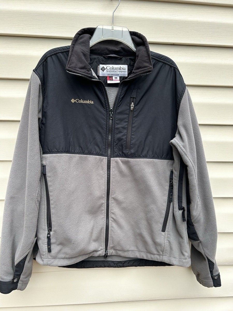 Men's Columbia Titanium Fleece Interchange Jacket, Gray/Black