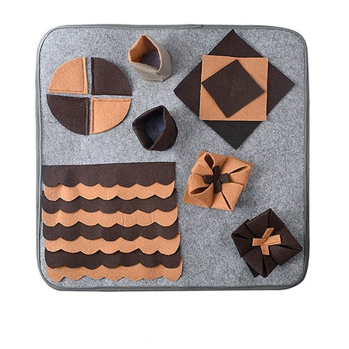 Hunde Schnüffelteppich Futtermatte Intelligenz Trainingsmatte Puzzle Spielzeug - Bild 6 von 6