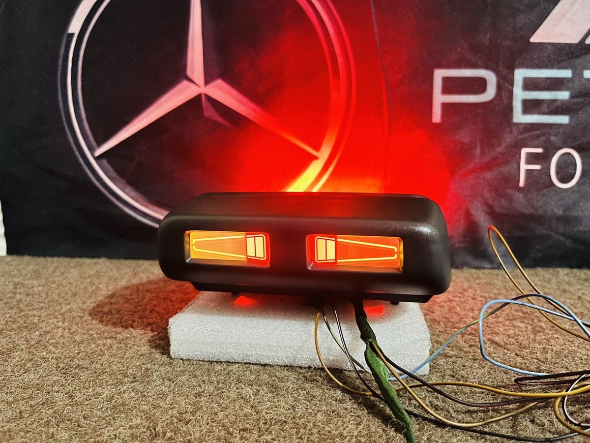 OEM Mercedes W202 C-Class Third Brake Light LED Green & Radar Rear