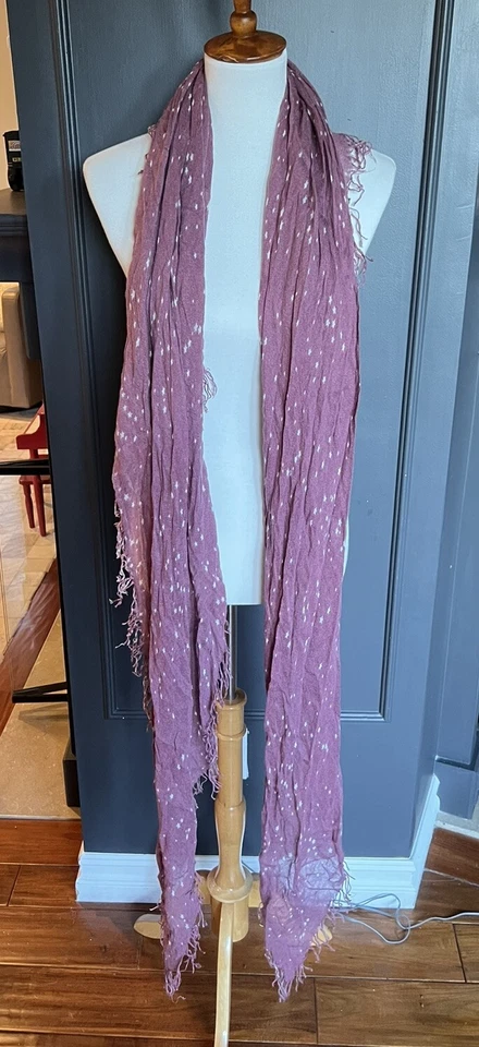 Новый подлинный Chan Luu звезда печати кашемир шелковый шарф цвет: фигурка - Изображение 4 из 4