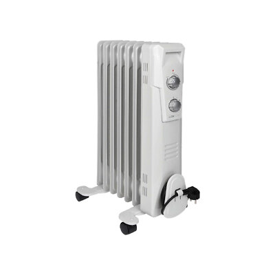 Clatronic Rippen-Ölradiator RA 3735 Öl Radiator Elektroheizung Heizer 1500 Watt