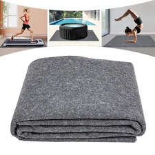 Floor Protector Hot Tub Fun Garden Room Floor Protecting Sheet- 90*102 Inch