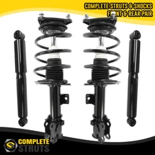 Front Complete Struts & Rear Shock Absorbers for 2014-2017 Kia Forte
