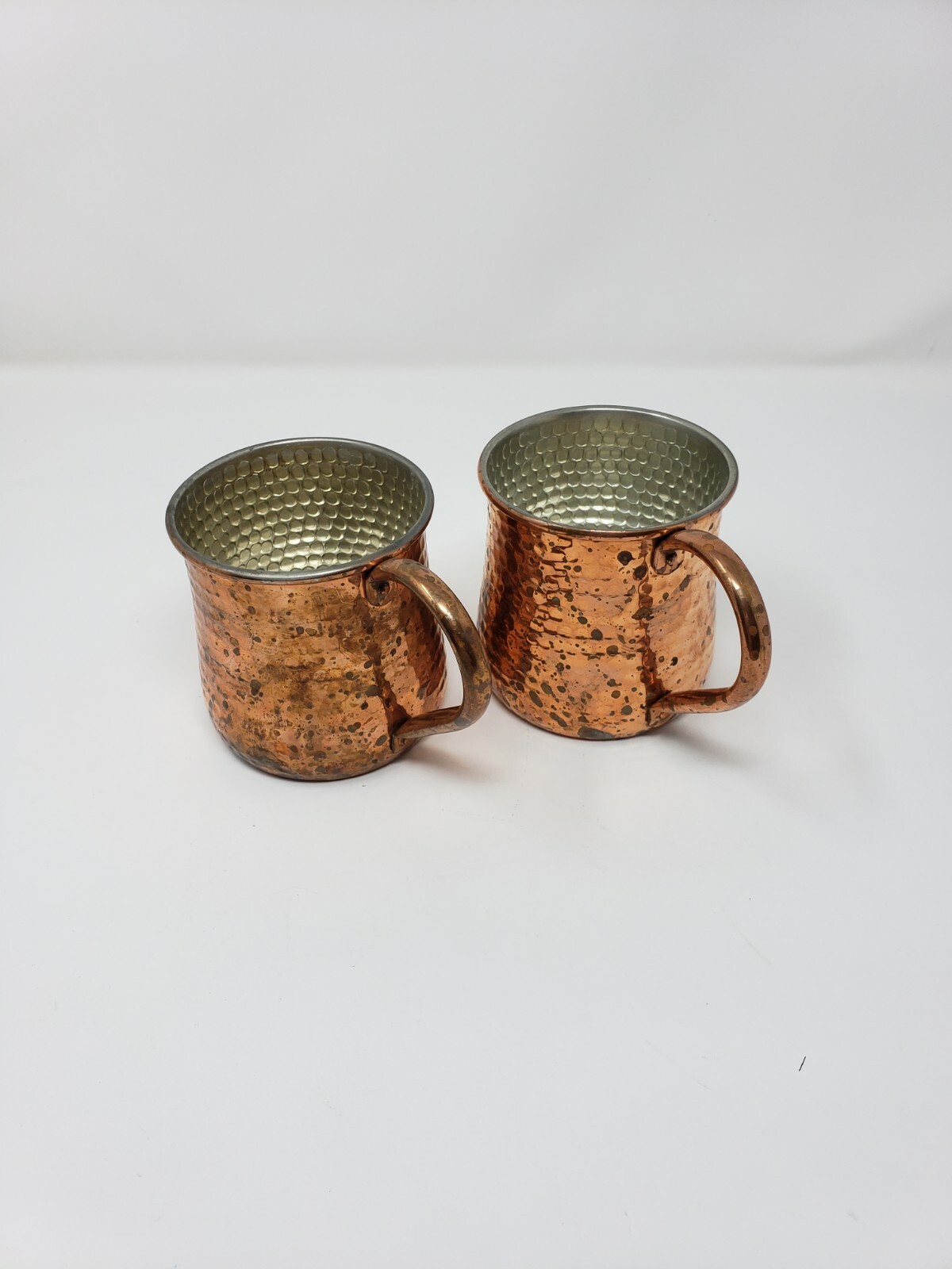 Williams Sonoma Hammered Copper "Moscow Mule" Mugs (Set of 2) eBay