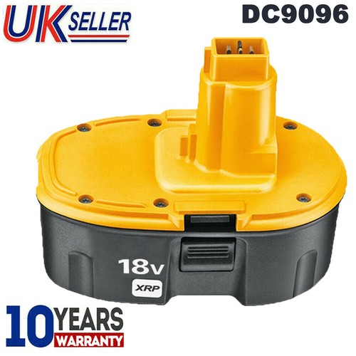 2X 18V 3600Ah de Replaceent pour Dewalt Batterie NI-H DC9096 DE9098