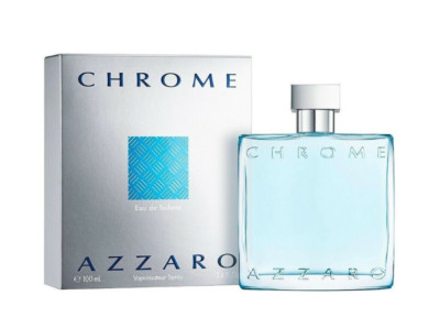 Chrome by Azzaro Eau de Toilette Spray for Men 3.3oz/3.4oz