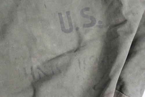 US ARMY OG Duffel Bag (vintage 1950's) #B40 - Picture 6 of 8