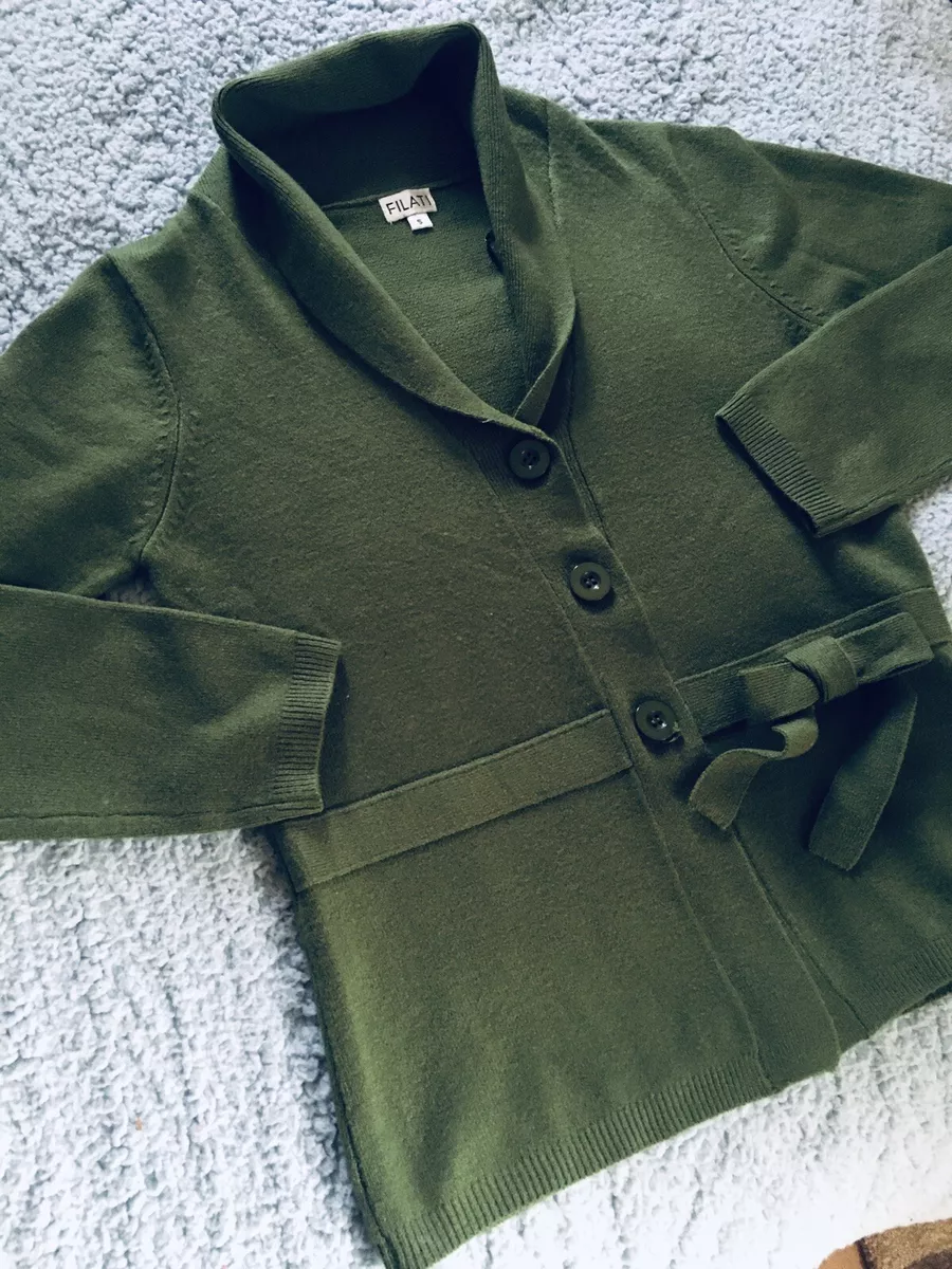 Forest green cardigan ladies cheap