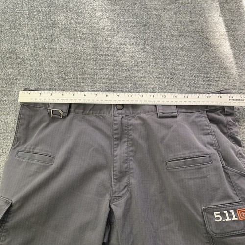5.11 Tactical Cargo Pants Mens Relaxed Fit NASCAR Gray Size 38 x 31 - Picture 14 of 17