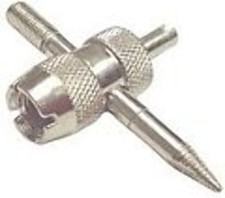 4 Way Tire Valve Stem Core Remover Installer Tool Heavy Duty 4 Way Tire Valve Stem Core Remover Installer Tool Heavy Duty