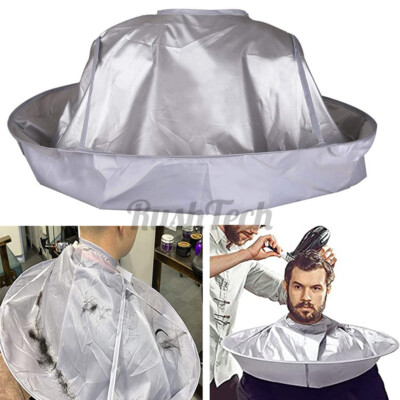Hair Cutting Cloak Umbrella Hairdressing Cape Catcher Salon Barber Family US