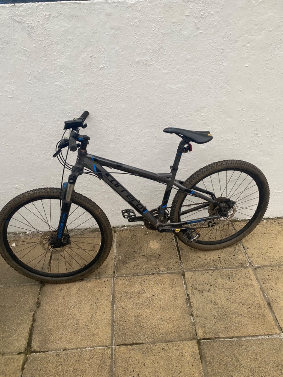 Sulcata Mountain Black And Blue Carrera Sulcata Disc Brakes