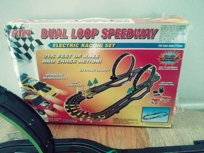 artin super loop speedway electric power road racing set