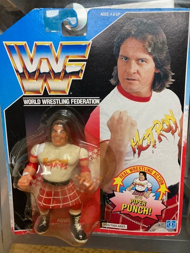 WWE WWF RETRO VINTAGE Hasbro ROWDY RODDY PIPER &am...