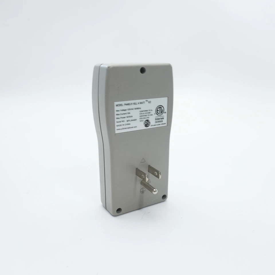 Kill A Watt EZ P3 Power AC Electricity Usage Monitor Analyzer Meter P4460 - Image 2 of 2
