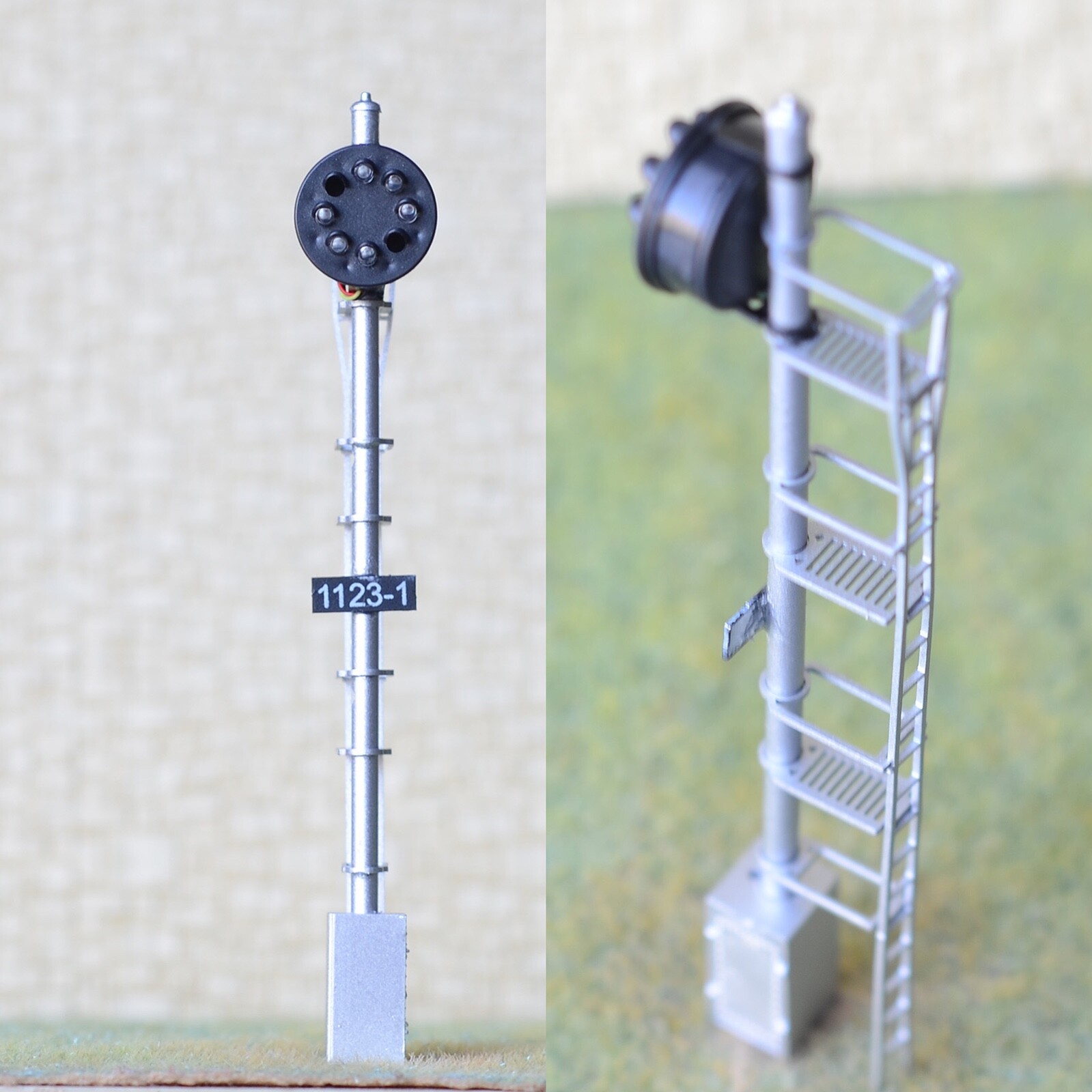 1 x HO scale model railroad CPL signal B&O LED color position light