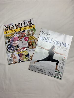 MANTRA YOGA HEALTH WELLNESS MAGAZINE VOL. 16 &amp; Yoga Journal Power 