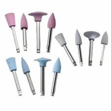 10x Dental Grinding Head Teeth Polisher For Low-speed Composite Polish Silicone