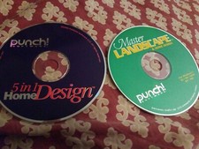 Punch Software 5 In 1 Home Design 2000 and Master Landscape  Home Design 2001