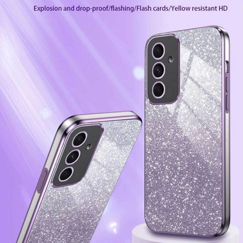 Do Samsung A56 A36 A26 A16 S25 Ultra S24 FE S23 Brokatowe etui Silikonowe etui TPU Cover - Zdjęcie 10 z 19