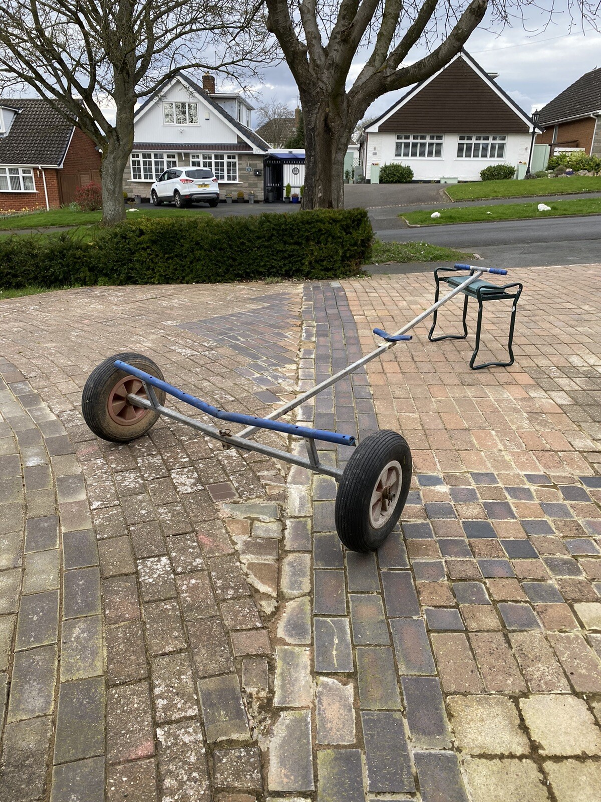 Sailing Dinghy Spares Folding Launch Trolley Suitable Mirror Dinghy or