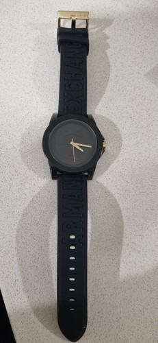 Armani Exchange Black Stainless Steel Mens Watch. AX4369 BRAND NEW Needs Battery - Picture 2 of 6