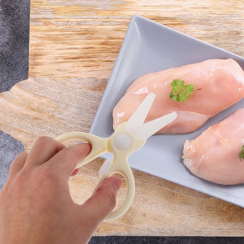 4pcs Keramikfutterschere tragbare Schere Futterschneider für Nudeln Fleisch - Bild 12 von 12