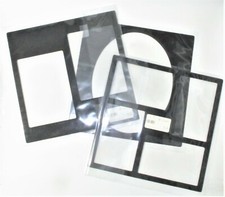 Lot of 21 Assorted TAP Photo Album 10x10" Black Mattes 3 Types 