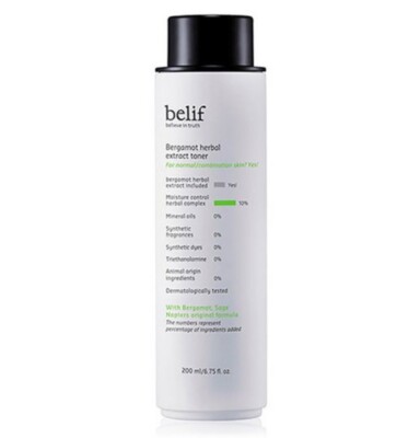 belif BERGAMOT HERBAL EXTRACT TONER 200ml main image 1