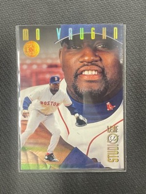 Mo Vaughn 1996 Leaf Studio Gold One OF Five Hundred Red Sox #104 1/500
